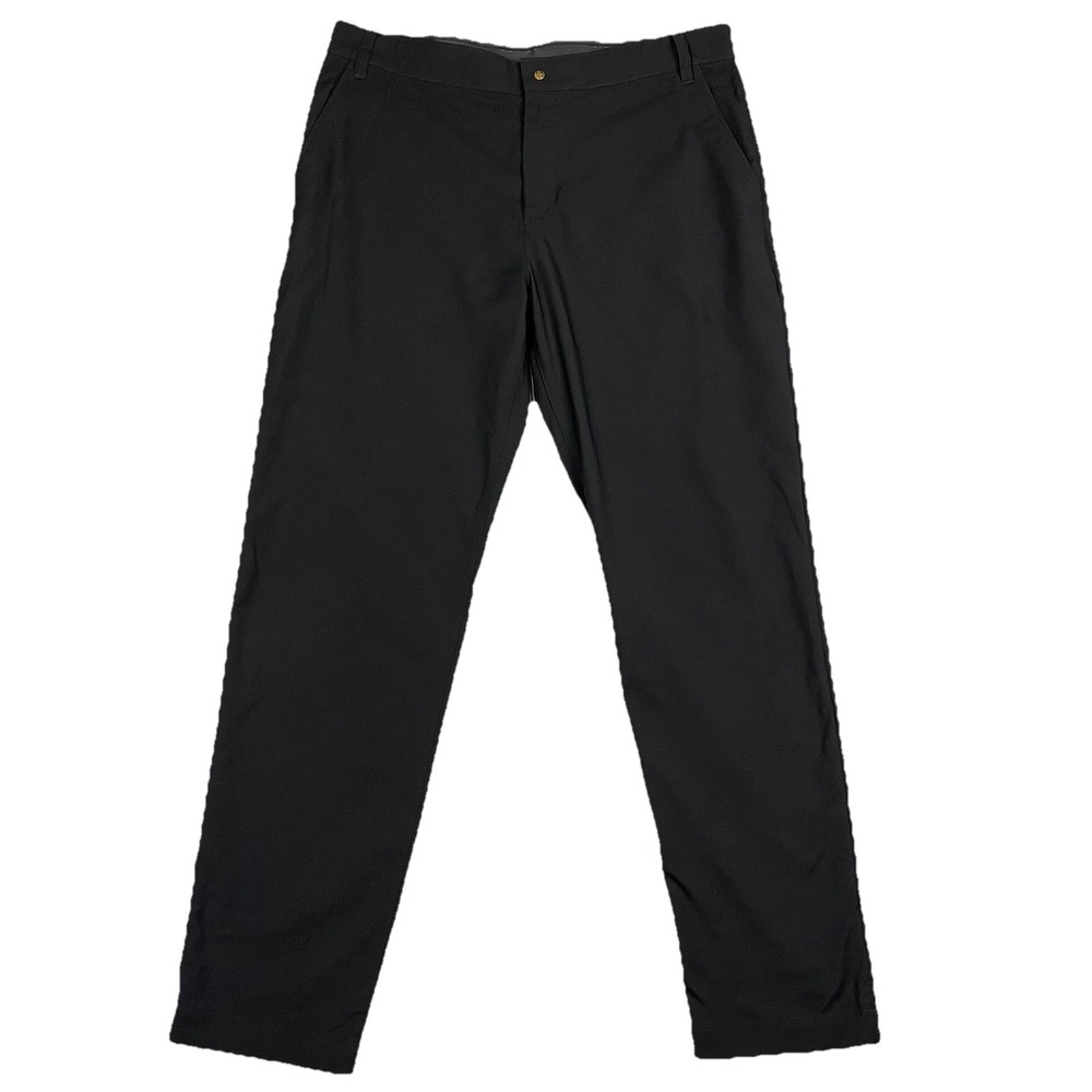 Nike Dri-FIT Victory Flat Front Straight Leg Golf‎ Pants Mens 36x31 Black
